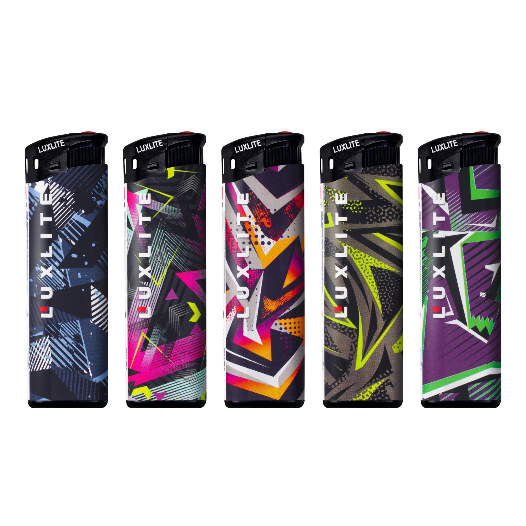 Luxlite XHD 8500L АП WP-Graffiti Rubber SP пьезо зажигалка
