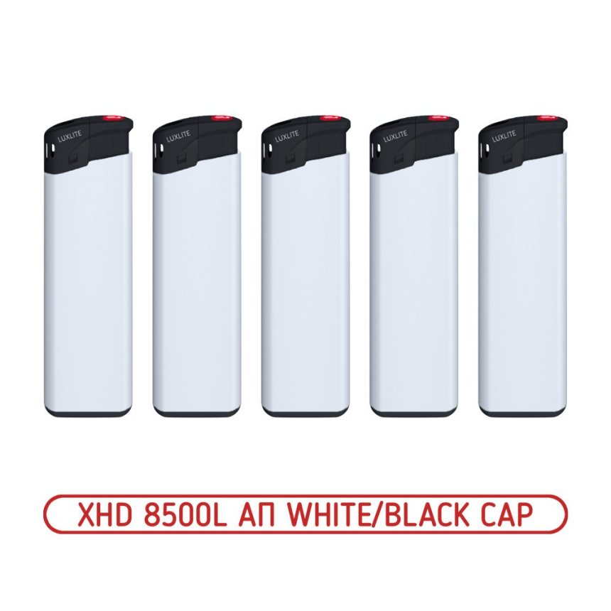 Luxlite XHD8500L АП White/Black Cap пьезо зажигалка для нанесения СТМ 