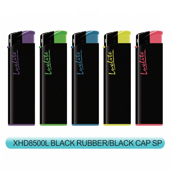 Luxlite XHD 8500L Black Rubber SP пьезо зажигалка