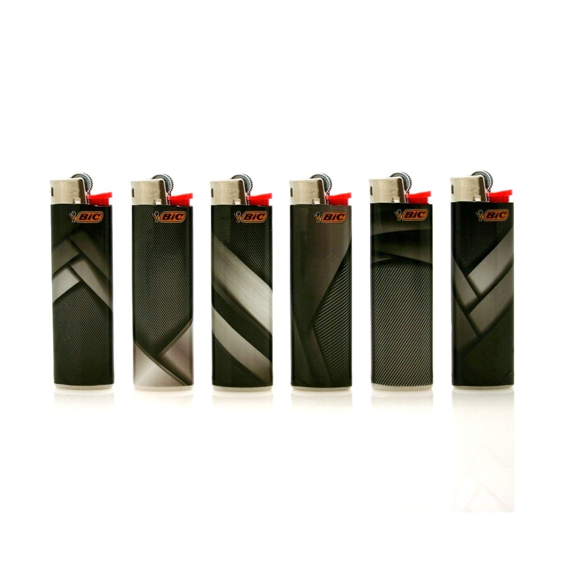 Bic J3 "Metal" кремниевая зажигалка 