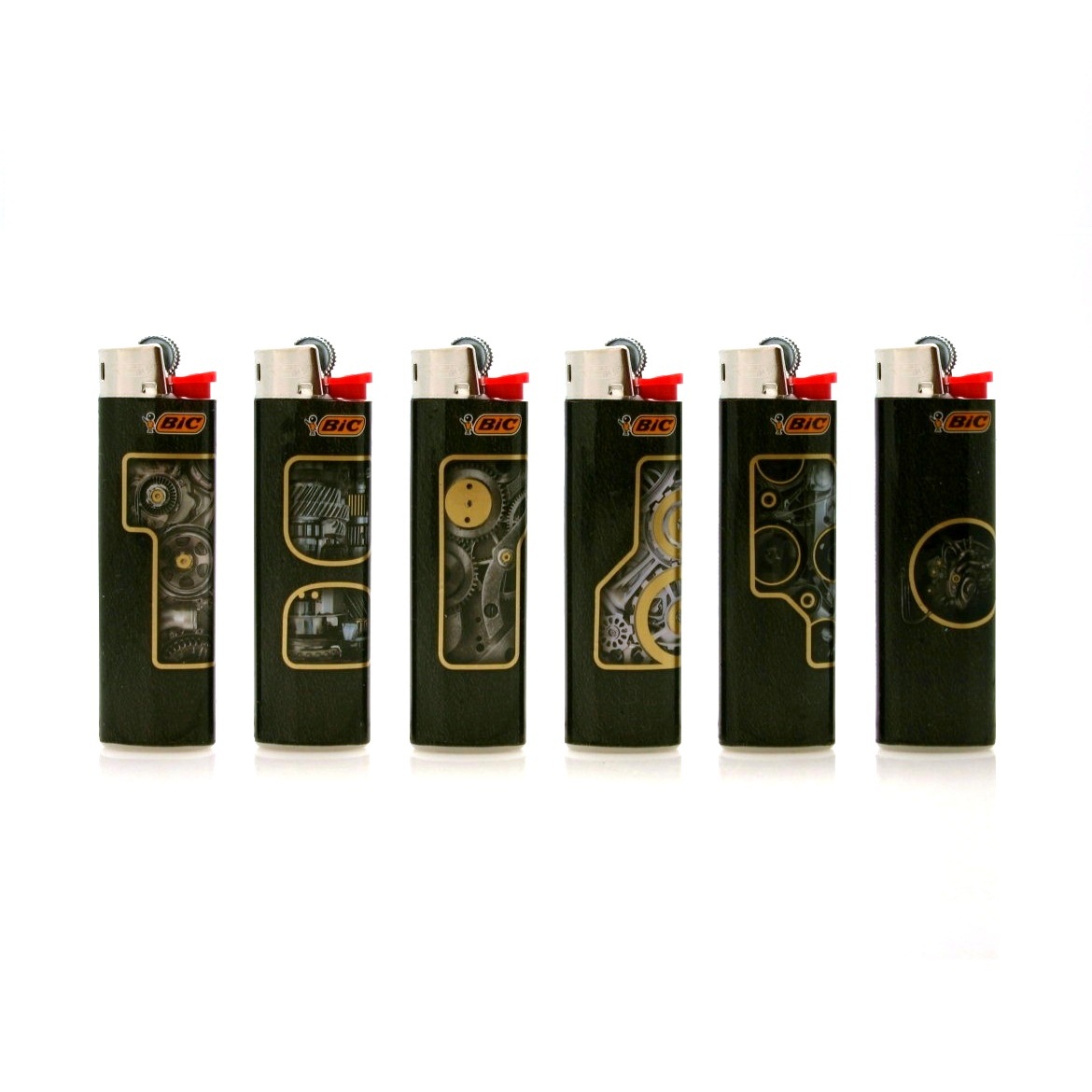 Bic J3 "Motors" кремниевая зажигалка 