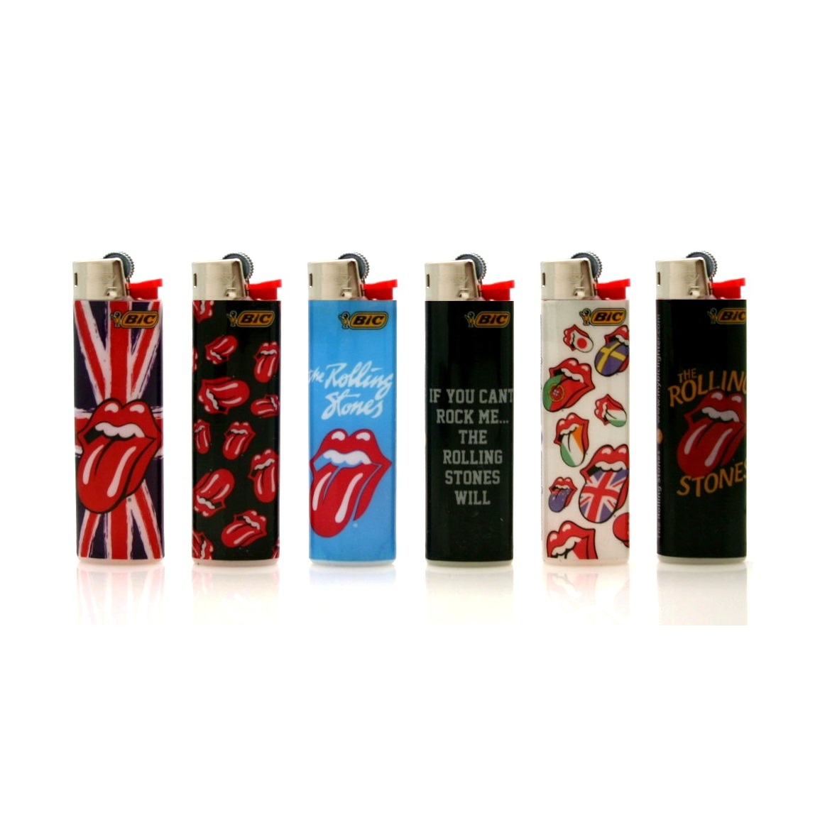Bic J3 "The Rolling Stones" кремниевая зажигалка 