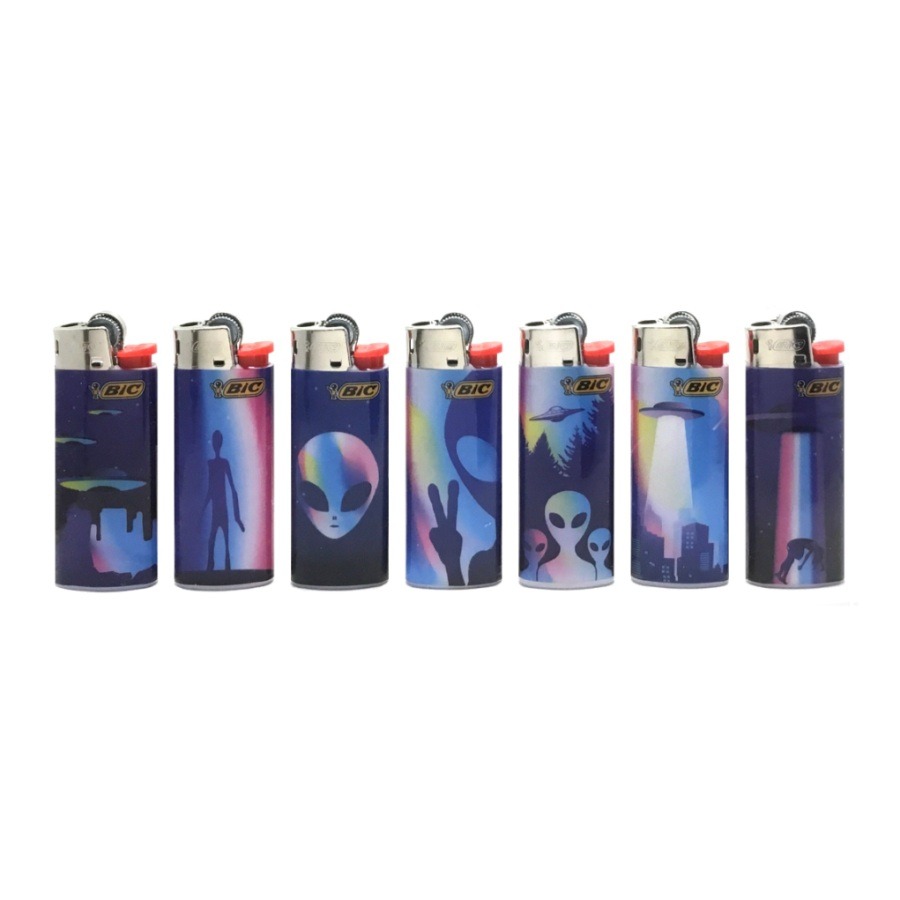 Bic J25 mini Alien кремниевая зажигалка