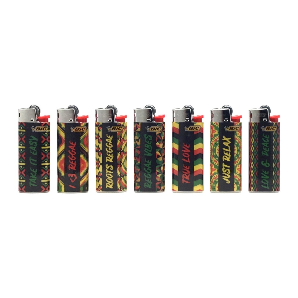 Bic J25 mini Reggae кремниевая зажигалка