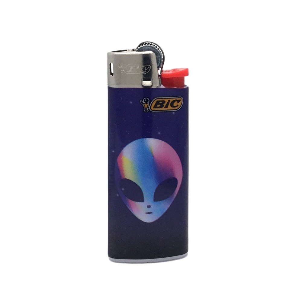 Bic J25 mini Alien кремниевая зажигалка Bic J25 mini Alien кремниевая зажигалка