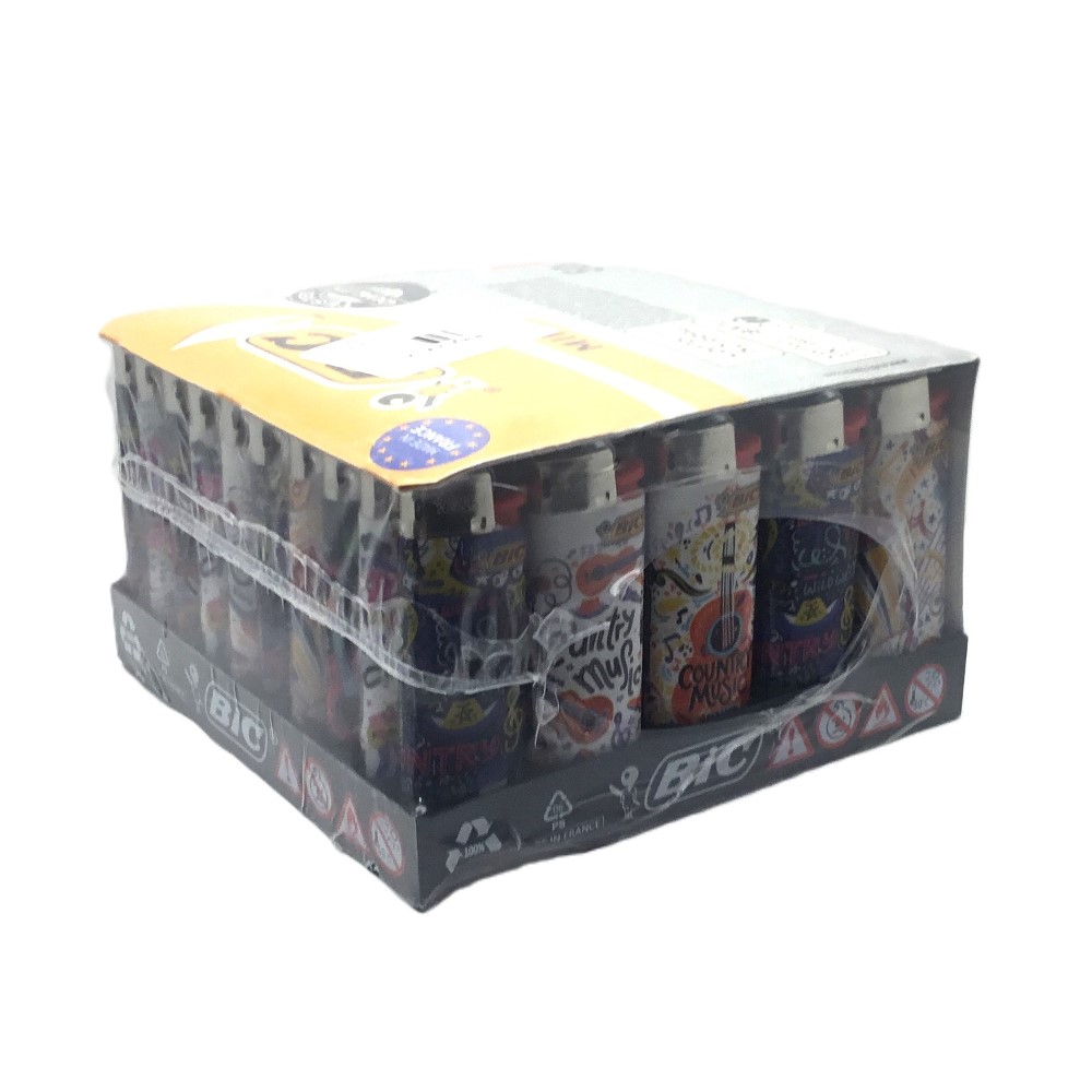 Bic J25 mini Country Music кремниевая зажигалка Bic J25 mini Country Music кремниевая зажигалка