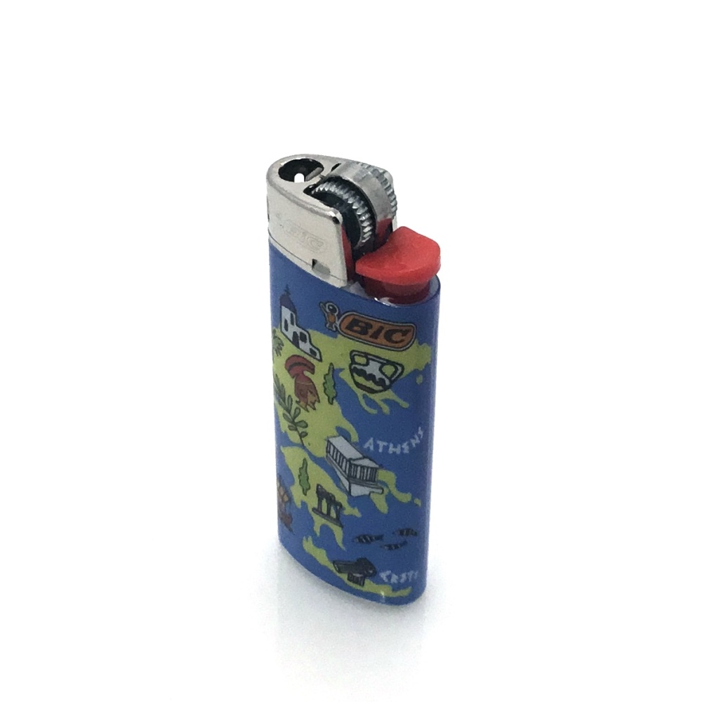 Bic J25 mini European Maps кремниевая зажигалка Bic J25 mini European Maps кремниевая зажигалка