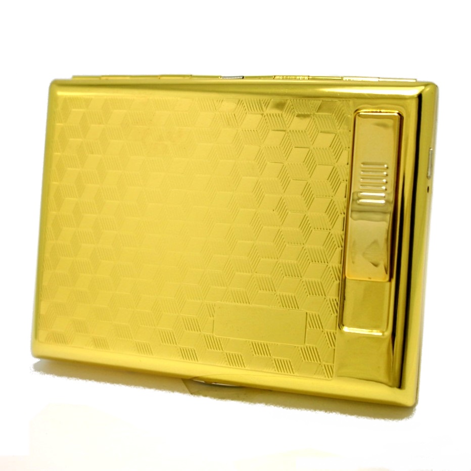 Guipai LC-2049C портсигар со встроенной USB зажигалкой 