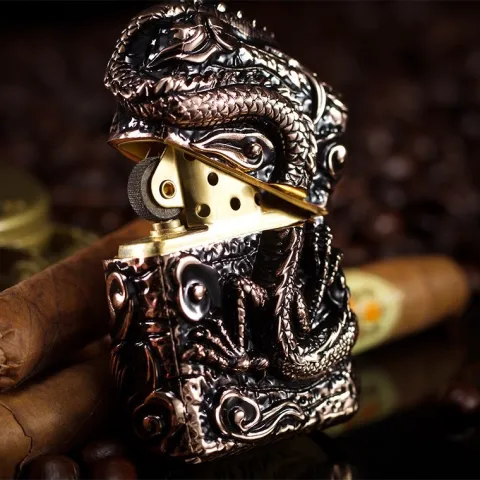 Zorro Z91286 Armor Dragon бензиновая зажигалка