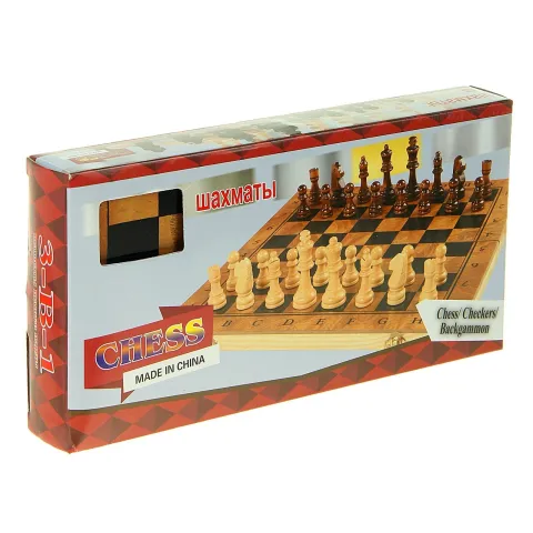 Нарды Шашки Шахматы 3 в 1 SM-8C