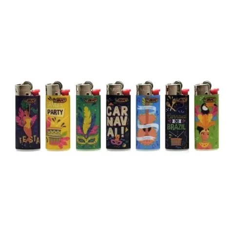 Bic J25 mini Carnaval кремниевая зажигалка Bic J25 mini Carnaval кремниевая зажигалка