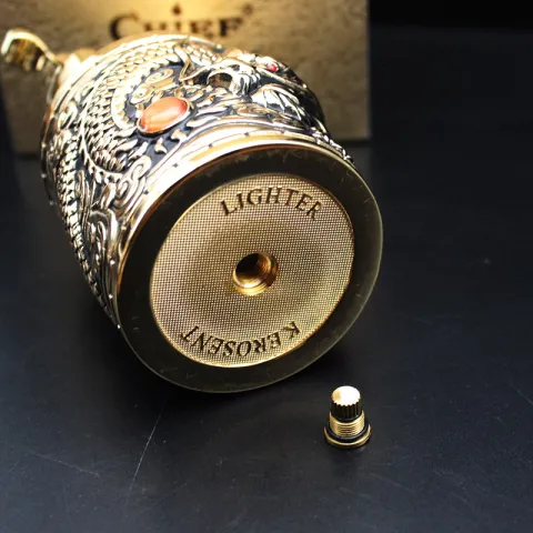 Chief CF206-2 настольная бензиновая зажигалка