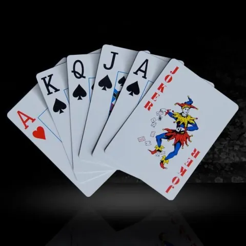 2010 Blue № 937 Jumbo Index игральные карты 100% пластик