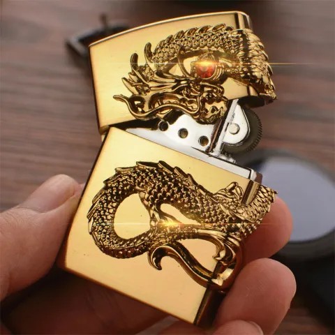 Jurassic Dragon Z1203 кремниевая зажигалка Jurassic Dragon Z1203 кремниевая зажигалка