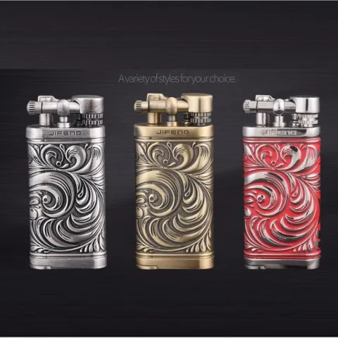 Jifeng JF-096 кремниевая газовая зажигалка