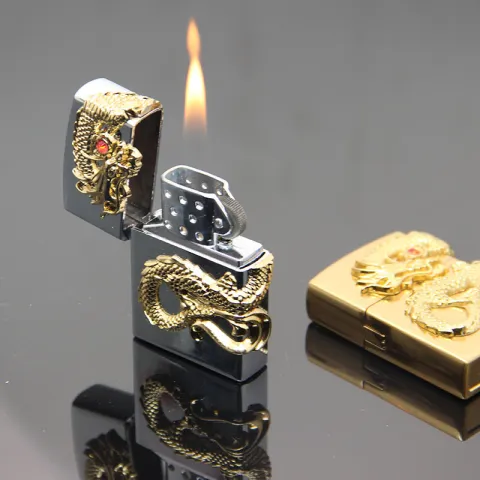 Jurassic Dragon Z1203 кремниевая зажигалка Jurassic Dragon Z1203 кремниевая зажигалка