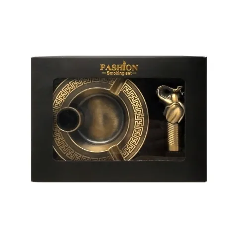 Fashion Smoking Set Слон подарочный набор пепельница + зажигалка Fashion Smoking Set Слон подарочный набор пепельница + зажигалка