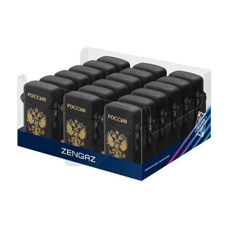 Zengaz Gold Eagle ZL-4 Case Jet турбо зажигалка заправляемая