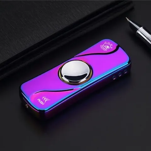 Aomai 900 USB зажигалка - спиннер 2 в 1 с подсветкой 