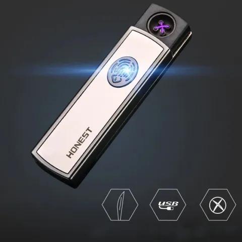 Honest BCZ4079-1 электроимпульсная USB зажигалка Honest BCZ4079-1 электроимпульсная USB зажигалка