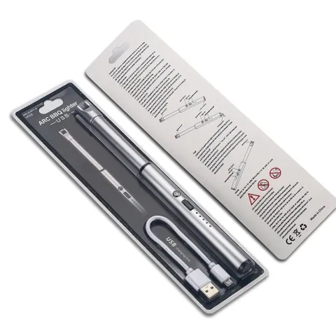 Arc BBQ бытовая электроимпульсная USB зажигалка Arc BBQ бытовая электроимпульсная USB зажигалка