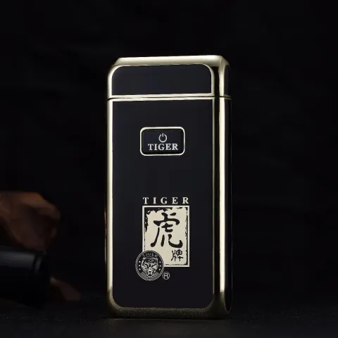 Tiger TW909 B-01 электроимпульсная USB зажигалка Tiger TW909 B-01 электроимпульсная USB зажигалка