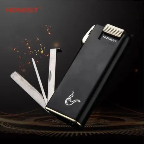 Honest BCZ719 пьезо зажигалка для трубки 