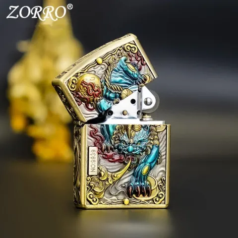Zorro ZK29-201 бензиновая зажигалка Zorro ZK29-201 бензиновая зажигалка