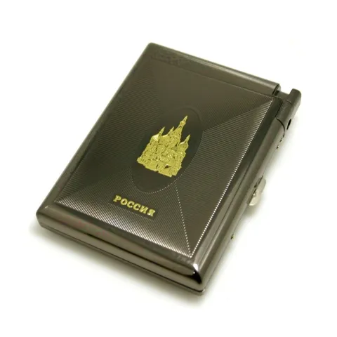 Dinghao DH-5504-1 портсигар со встроенной пьезо зажигалкой Dinghao DH-5504-1 портсигар со встроенной пьезо зажигалкой