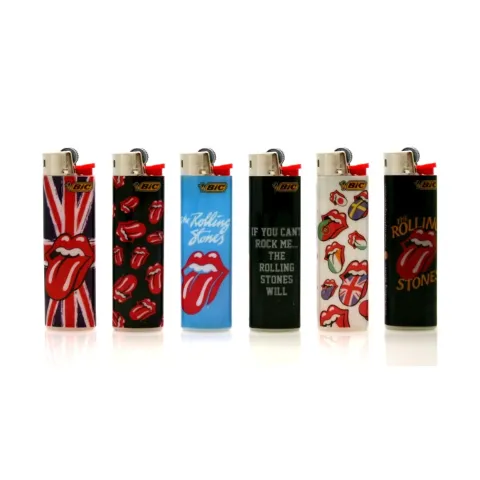 Bic J3 "The Rolling Stones" кремниевая зажигалка 