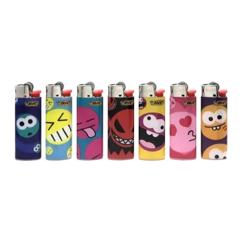 Bic J5 mini Funny Face кремниевая зажигалка Bic J5 mini Funny Face кремниевая зажигалка