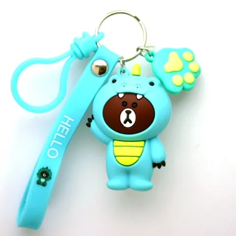 Hello Bear брелок силиконовый
