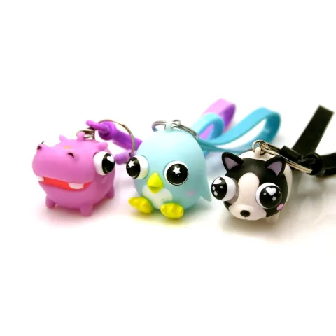 Big-eyed Animals брелок силиконовый Big-eyed Animals брелок силиконовый