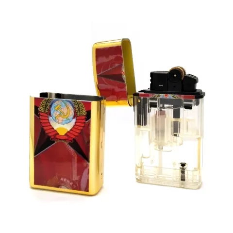 Oney MJ-01(02) турбо зажигалка в металлическом чехле Oney MJ-01(02) турбо зажигалка в металлическом чехле