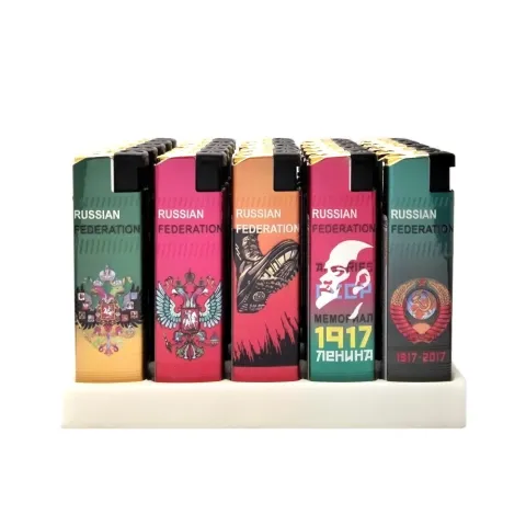 Oney JM-02(07) Великая История турбо зажигалка в металлическом чехле Oney JM-02(07) Великая История турбо зажигалка в металлическом чехле