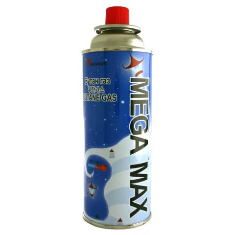 Mega Max 220 гр газ для портативных газовых приборов Mega Max 220 гр газ для портативных газовых приборов