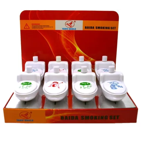 Take Eagle HL-33-98 пьезо зажигалка "Унитаз"