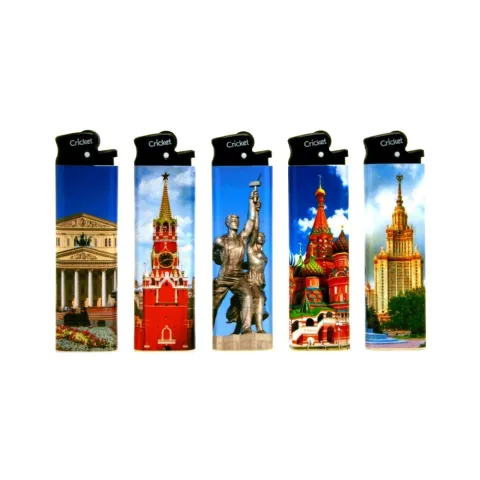 Cricket Original ED1 Sleeved Moskow кремниевая зажигалка Cricket Original ED1 Sleeved Moskow кремниевая зажигалка