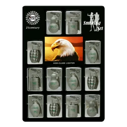 Jiantai Grenades бензиновые зажигалки