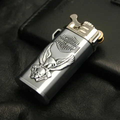 A22173 Harley Davidson кремниевая турбо зажигалка