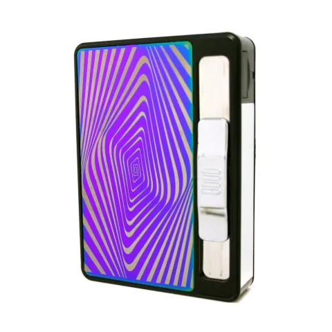 Dinghao DH-9007 портсигар - автомат с USB зажигалкой Dinghao DH-9007 портсигар - автомат с USB зажигалкой