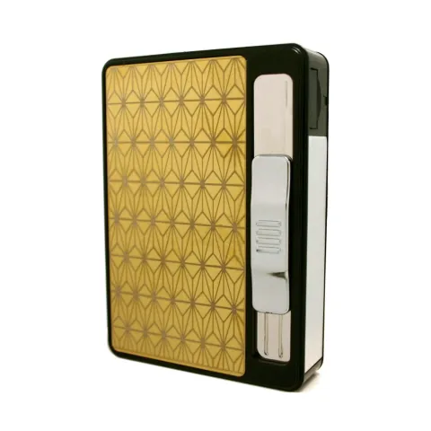 Dinghao DH-9007 портсигар - автомат с USB зажигалкой Dinghao DH-9007 портсигар - автомат с USB зажигалкой