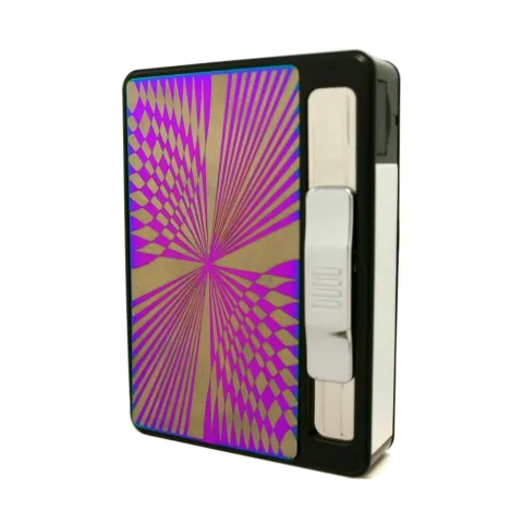 Dinghao DH-9007 портсигар - автомат с USB зажигалкой Dinghao DH-9007 портсигар - автомат с USB зажигалкой