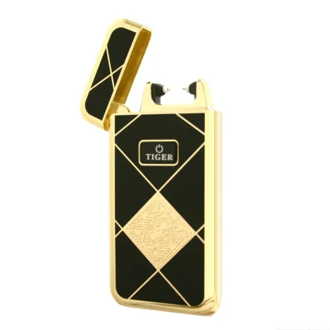 Tiger TW909 DB-02 электроимпульсная USB зажигалка Tiger TW909 DB-02 электроимпульсная USB зажигалка