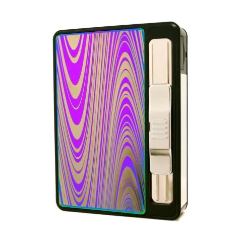 Dinghao DH-9007 портсигар - автомат с USB зажигалкой Dinghao DH-9007 портсигар - автомат с USB зажигалкой