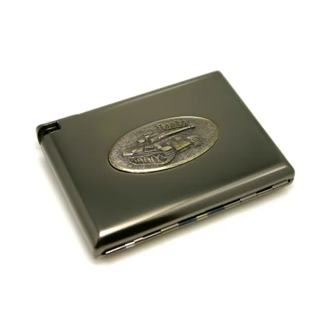 Dinghao DH-8921 портсигар со встроенной пьезо зажигалкой 