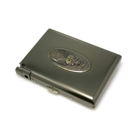 Dinghao DH-8921 портсигар со встроенной пьезо зажигалкой 