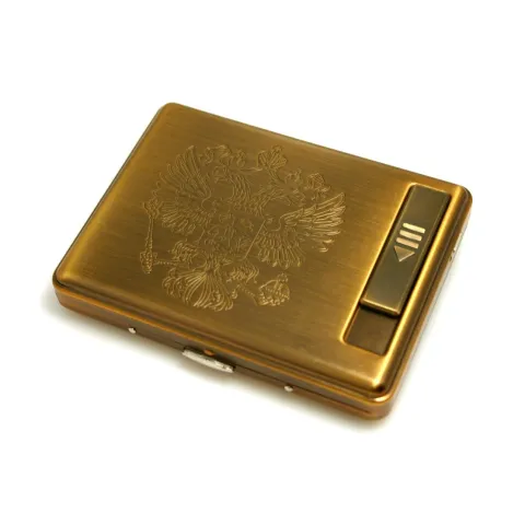 Ruipai Classic портсигар с встроенной USB зажигалкой Ruipai Classic портсигар с встроенной USB зажигалкой