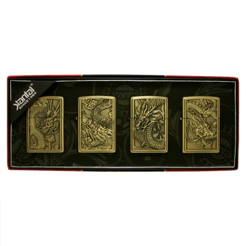 Jiantai Драконы 2 бензиновые зажигалки