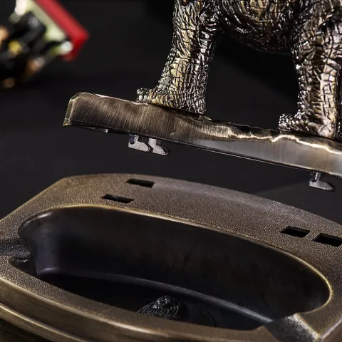 DINGHAO DH-8880 "Слон" настольная зажигалка - пепельница 